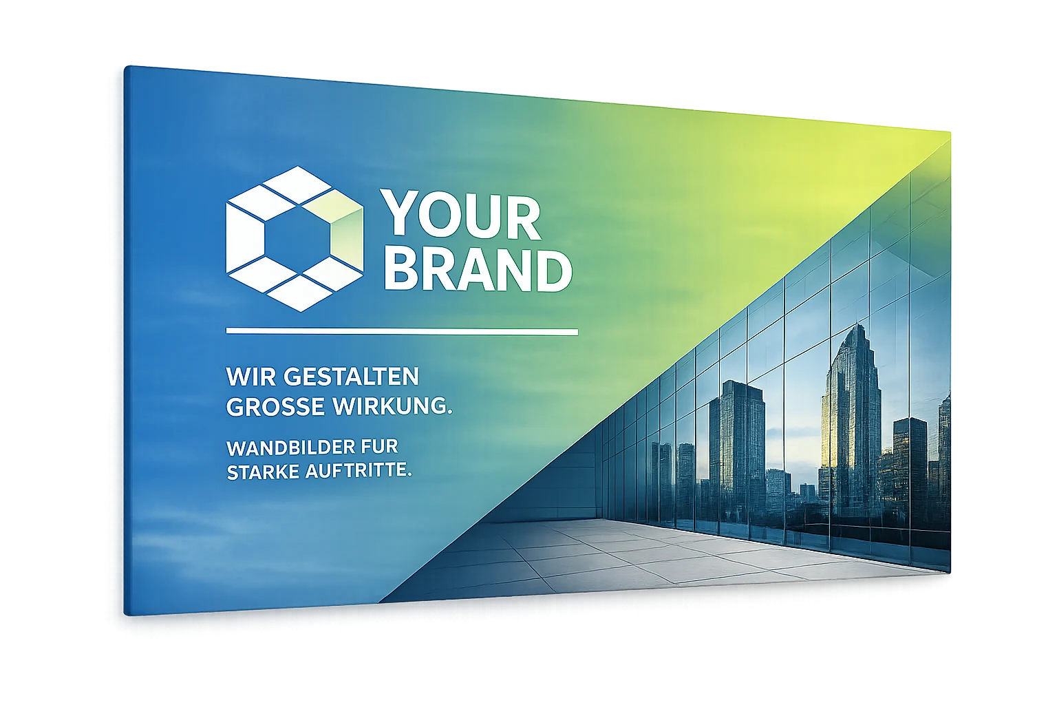 Wandbilder Leinenstruktur